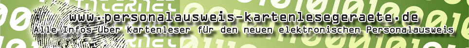 Karten-Lesegerte neuer elektronischer personalausweis